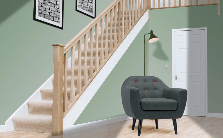 White Oak Stair Parts: Examining Classic Style and Sturdiness