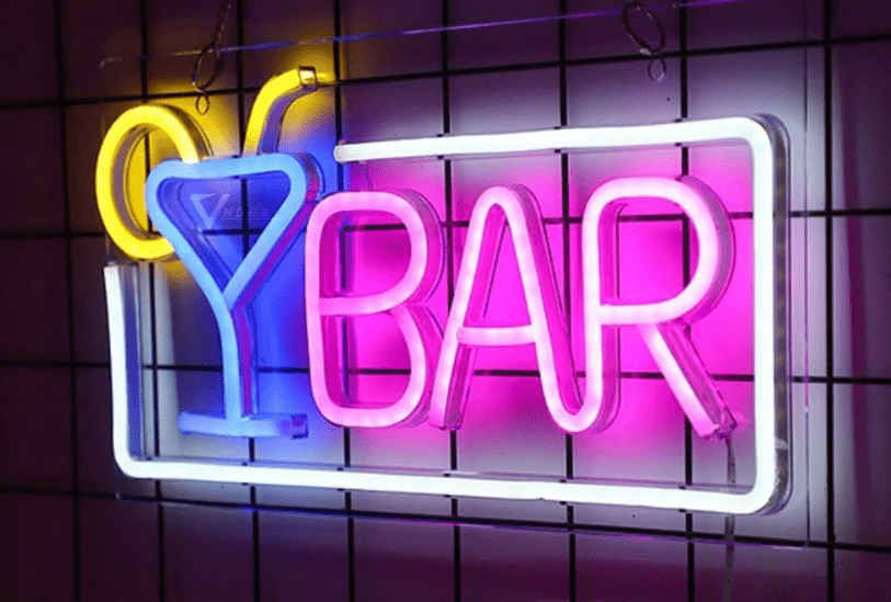 Create a Vibe with Neon Signs for Your Bar