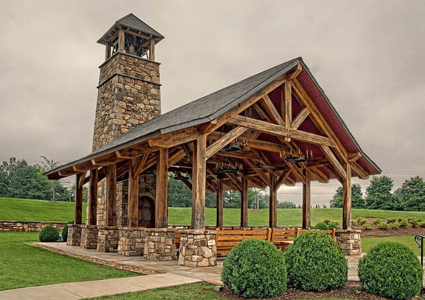 Timber Frame Pavilions: Adding Style and Sustainability to Your Outdoor Living Area